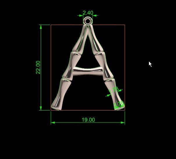 LETTER  BOND 3D model_1