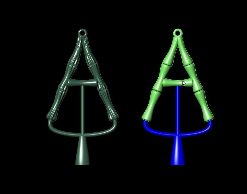 LETTER  BOND 3D model_4