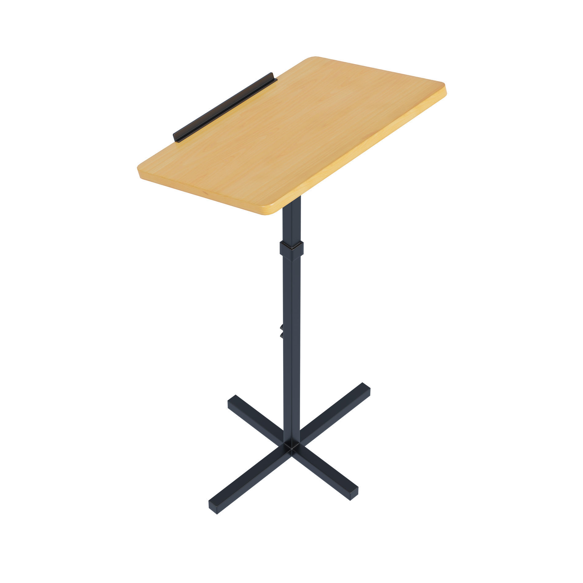 Pulpit - Podium Teacher Low-poly 3D model_7