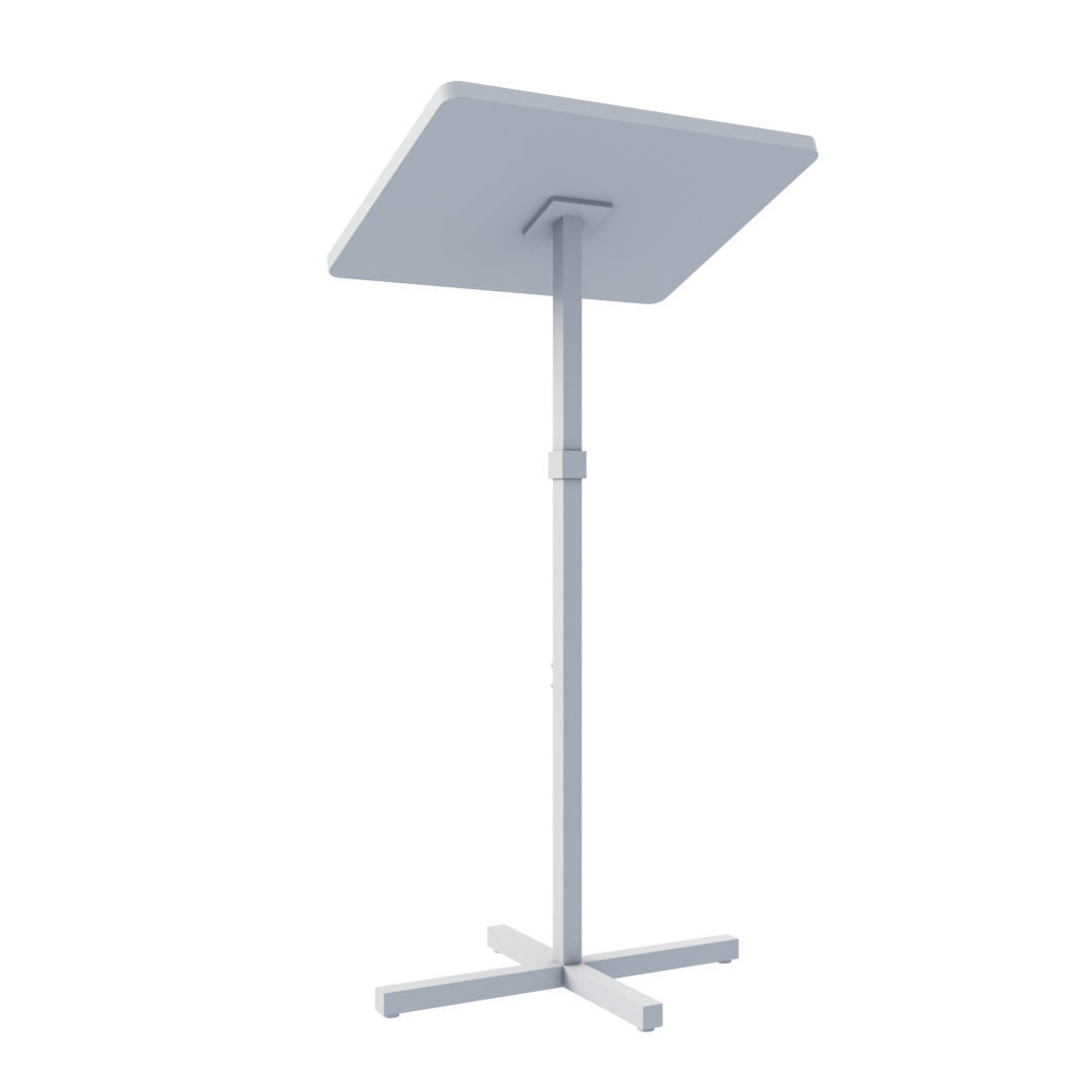 Pulpit - Podium Teacher Low-poly 3D model_15