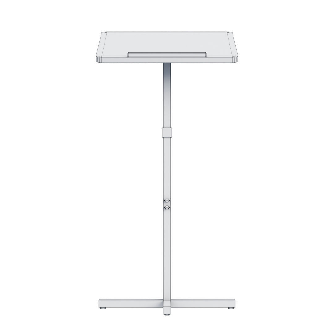 Pulpit - Podium Teacher Low-poly 3D model_18