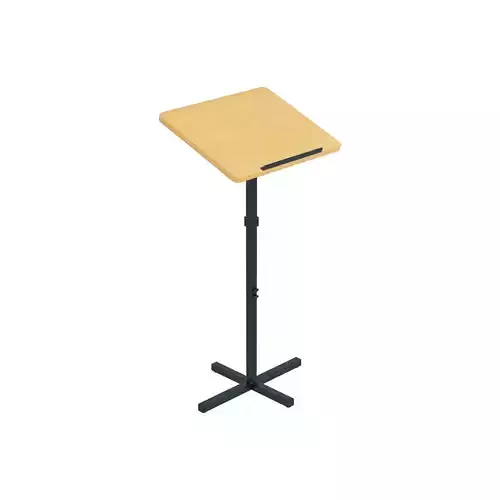 Pulpit - Podium Teacher Low-poly 3D model