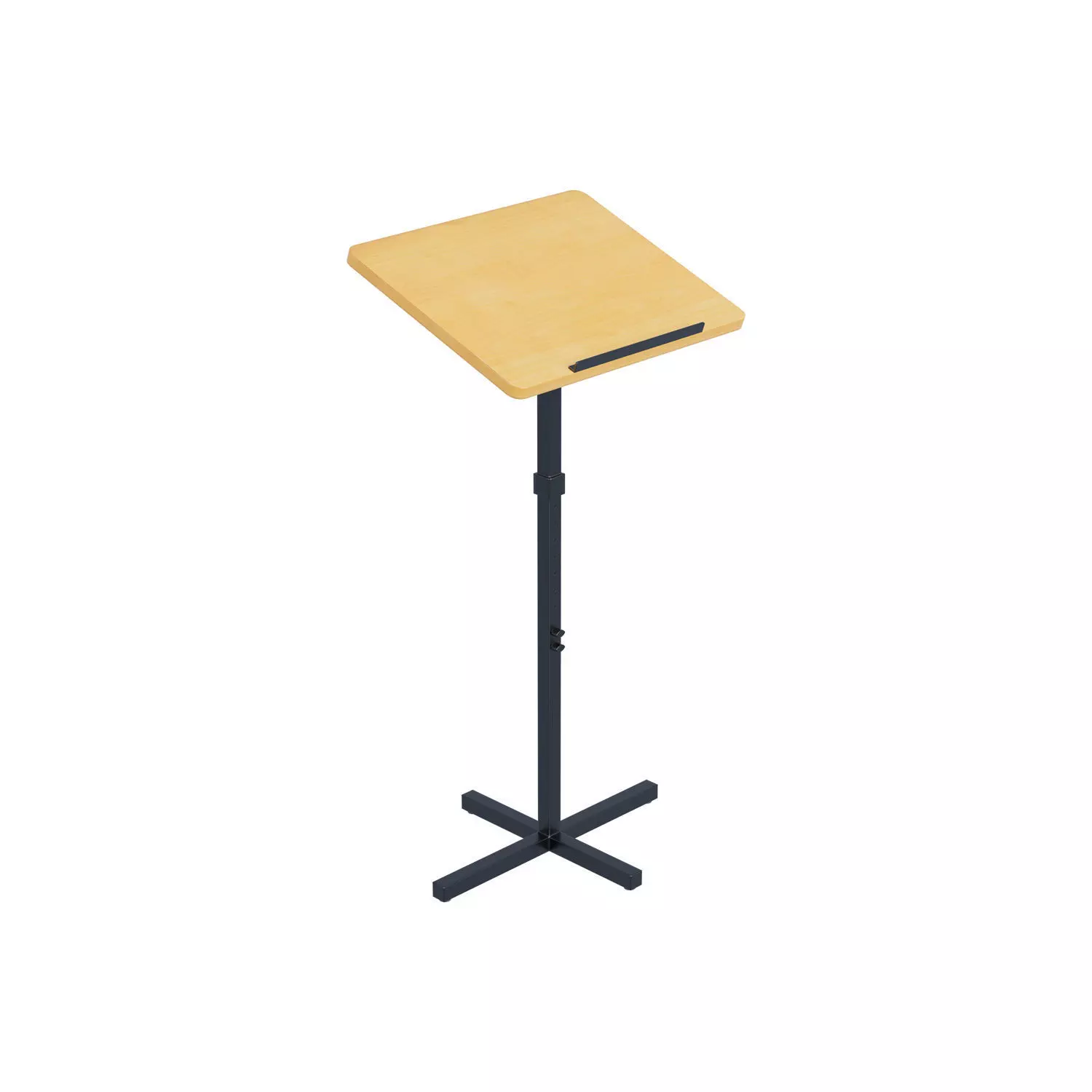 Pulpit - Podium Teacher Low-poly 3D model_0