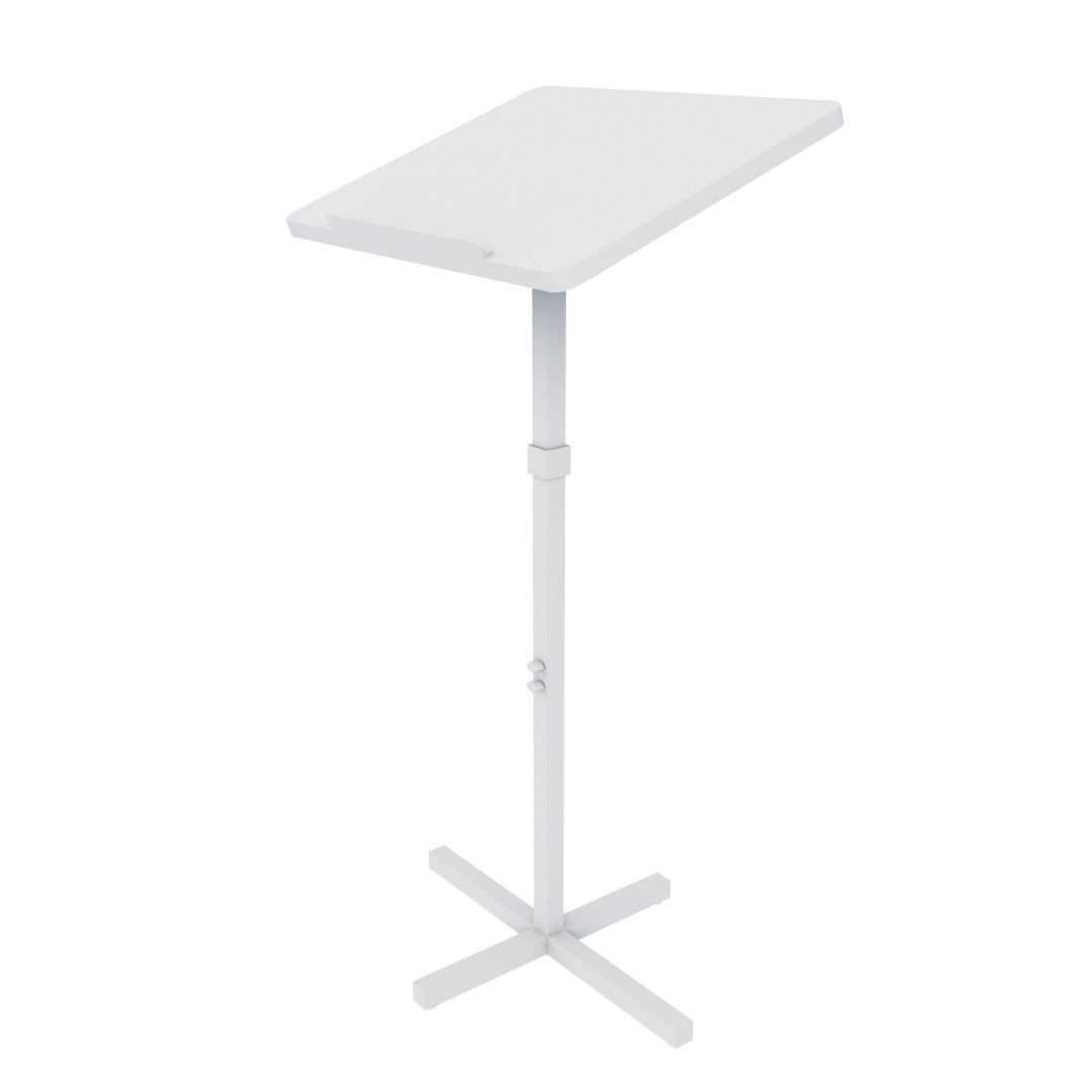 Pulpit - Podium Teacher Low-poly 3D model_11