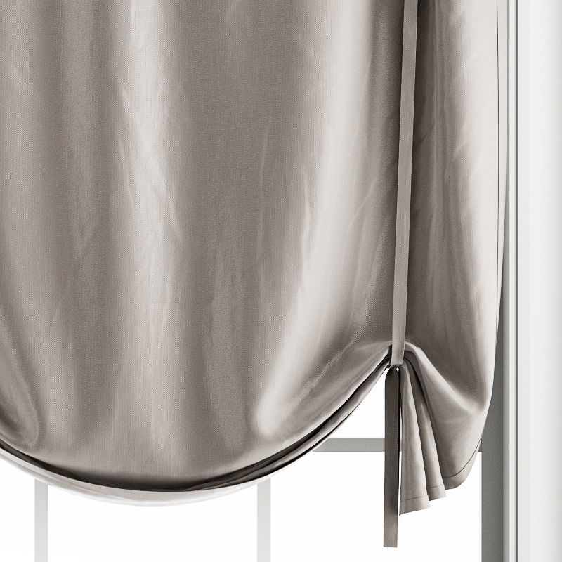 Roman blinds 27 3D model_1