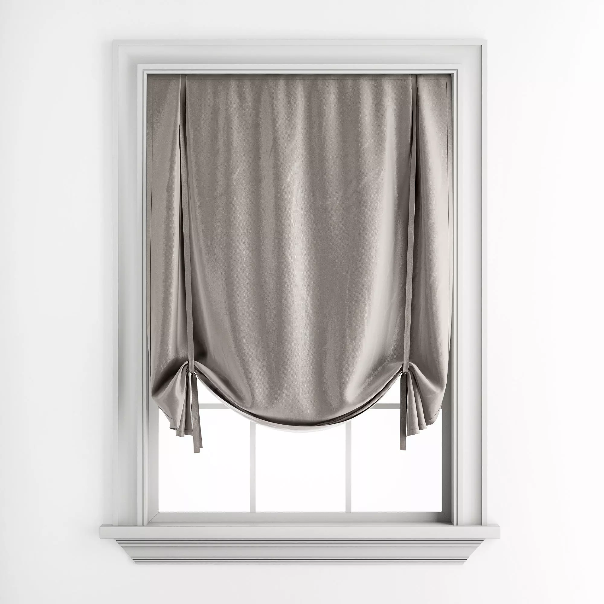 Roman blinds 27 3D model_0