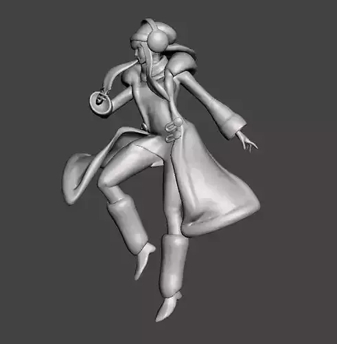 Snow day Syndra 3D Model