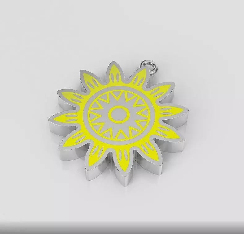 Perdant ring 3D print model 3D print model