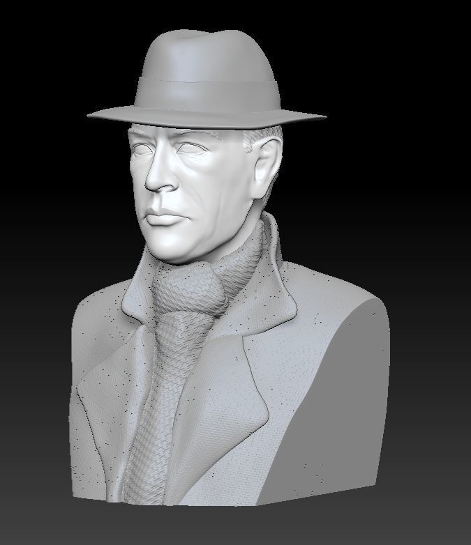 Erich Maria Remarque 3D print model_7