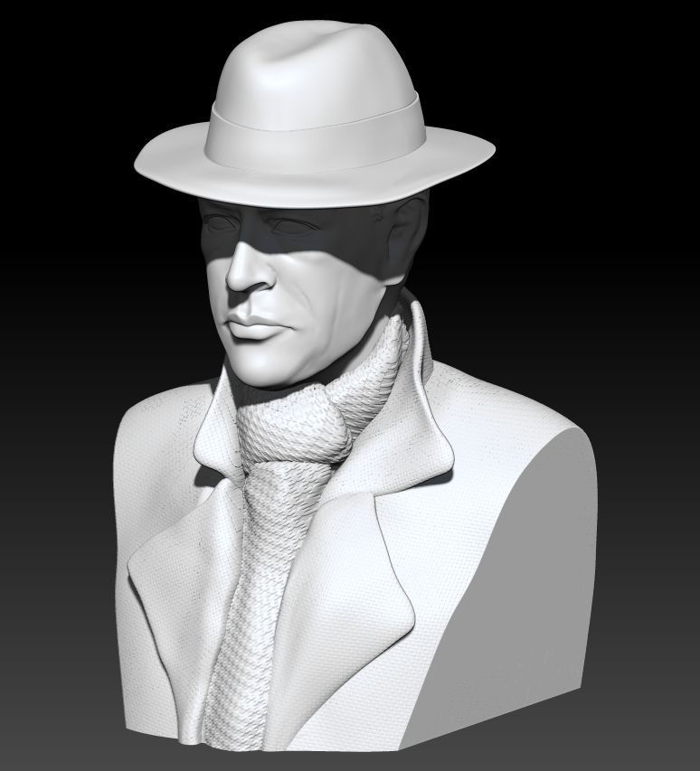 Erich Maria Remarque 3D print model_4