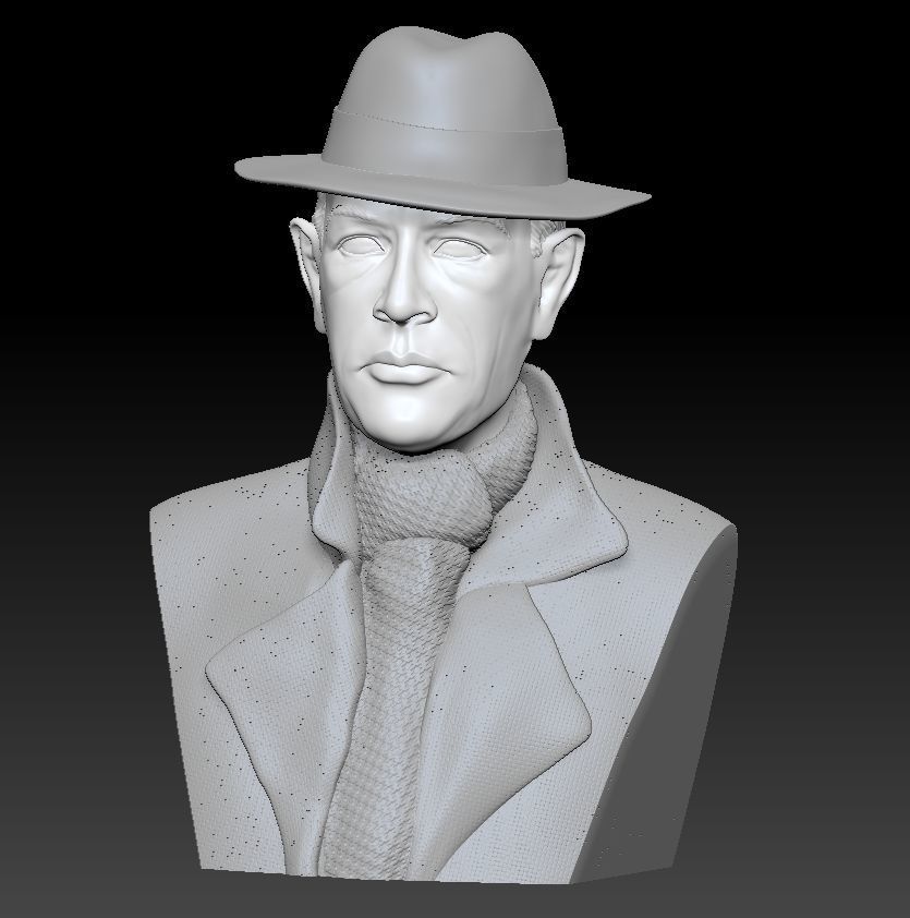Erich Maria Remarque 3D print model_5