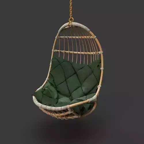 Rattan lounge chair