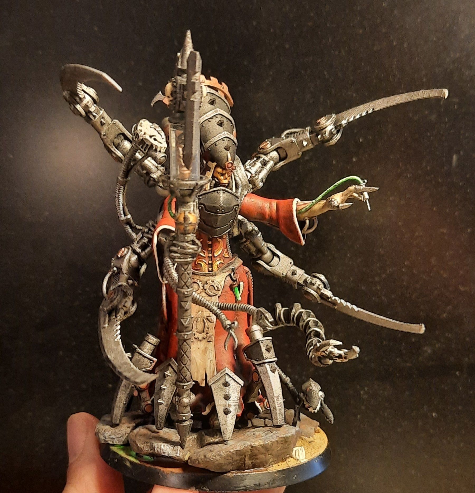 Magna Nemeriss - Iron Hive Swarmlady - Dark Techno Archpriestess 3D print model_1