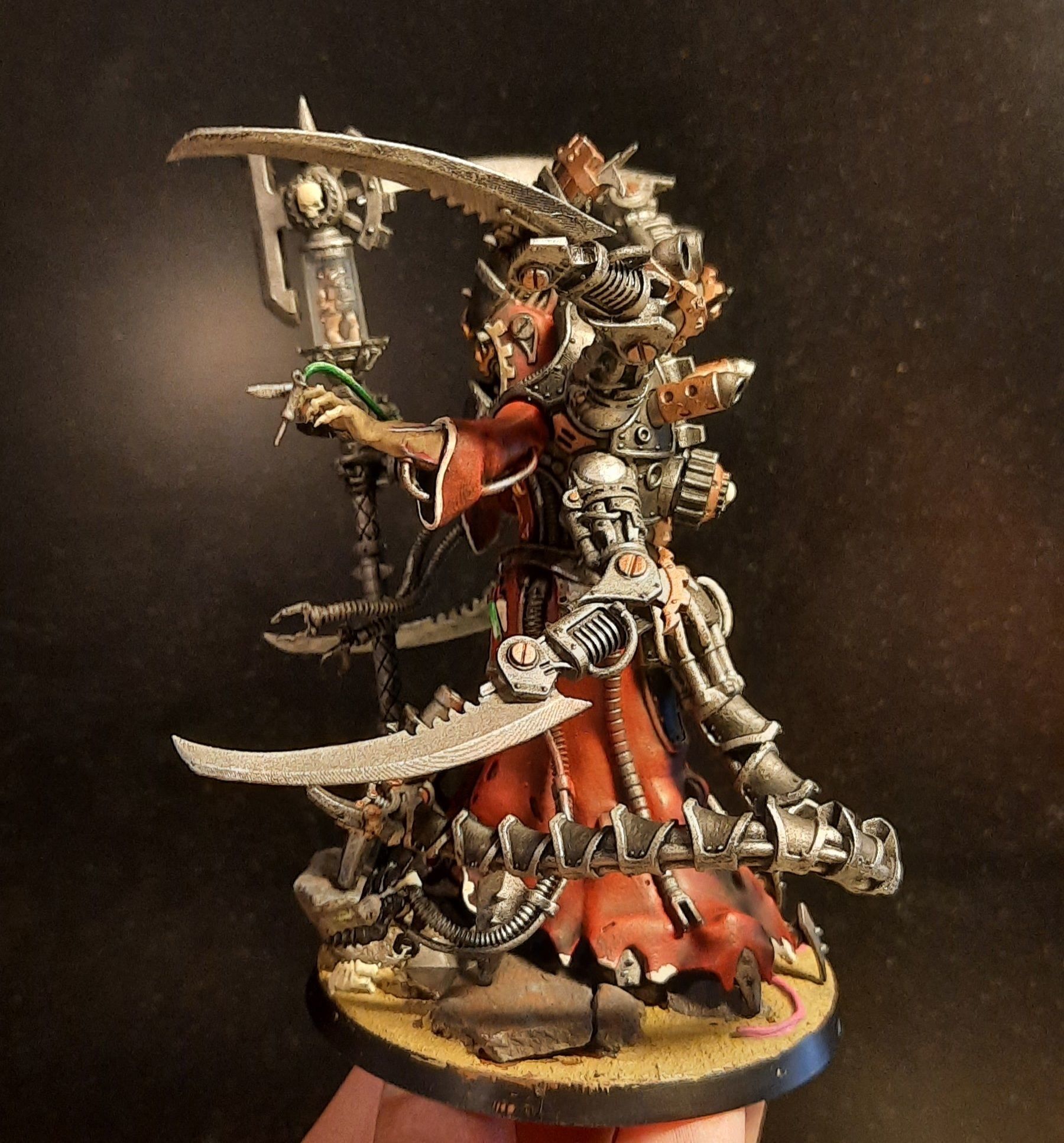 Magna Nemeriss - Iron Hive Swarmlady - Dark Techno Archpriestess 3D print model_2