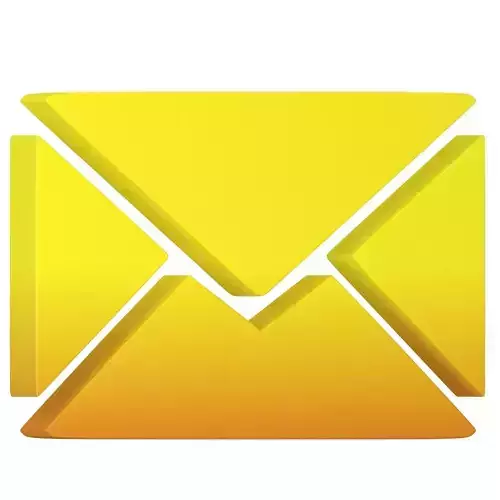 Message Letter Icon yellow or Orange