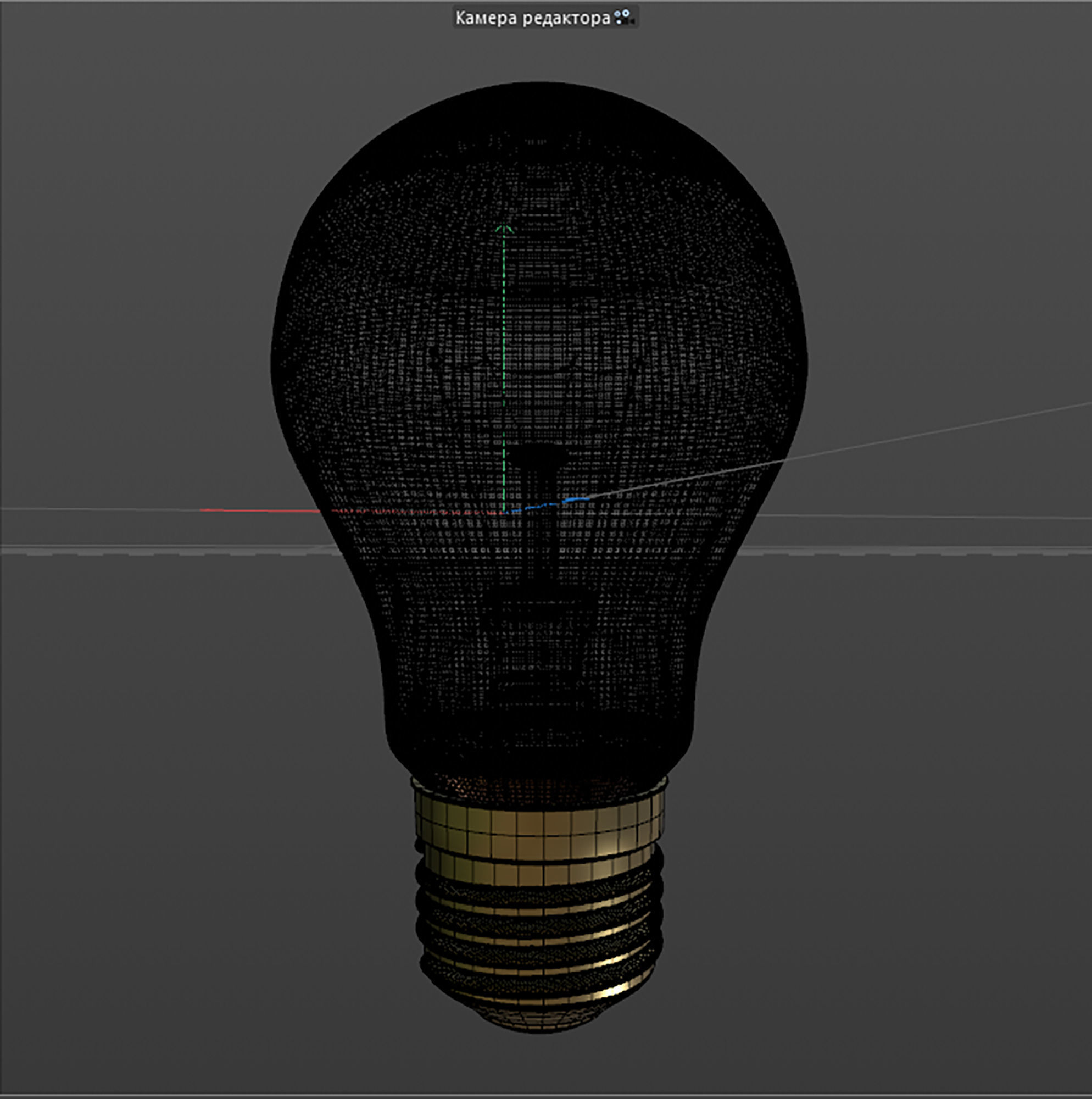 Incandescent lamp 3D model_12
