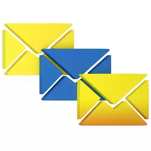 Message Letter Icon All Color