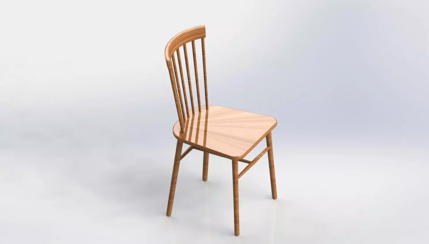 Dinning room chair 3d Model 3D model_0