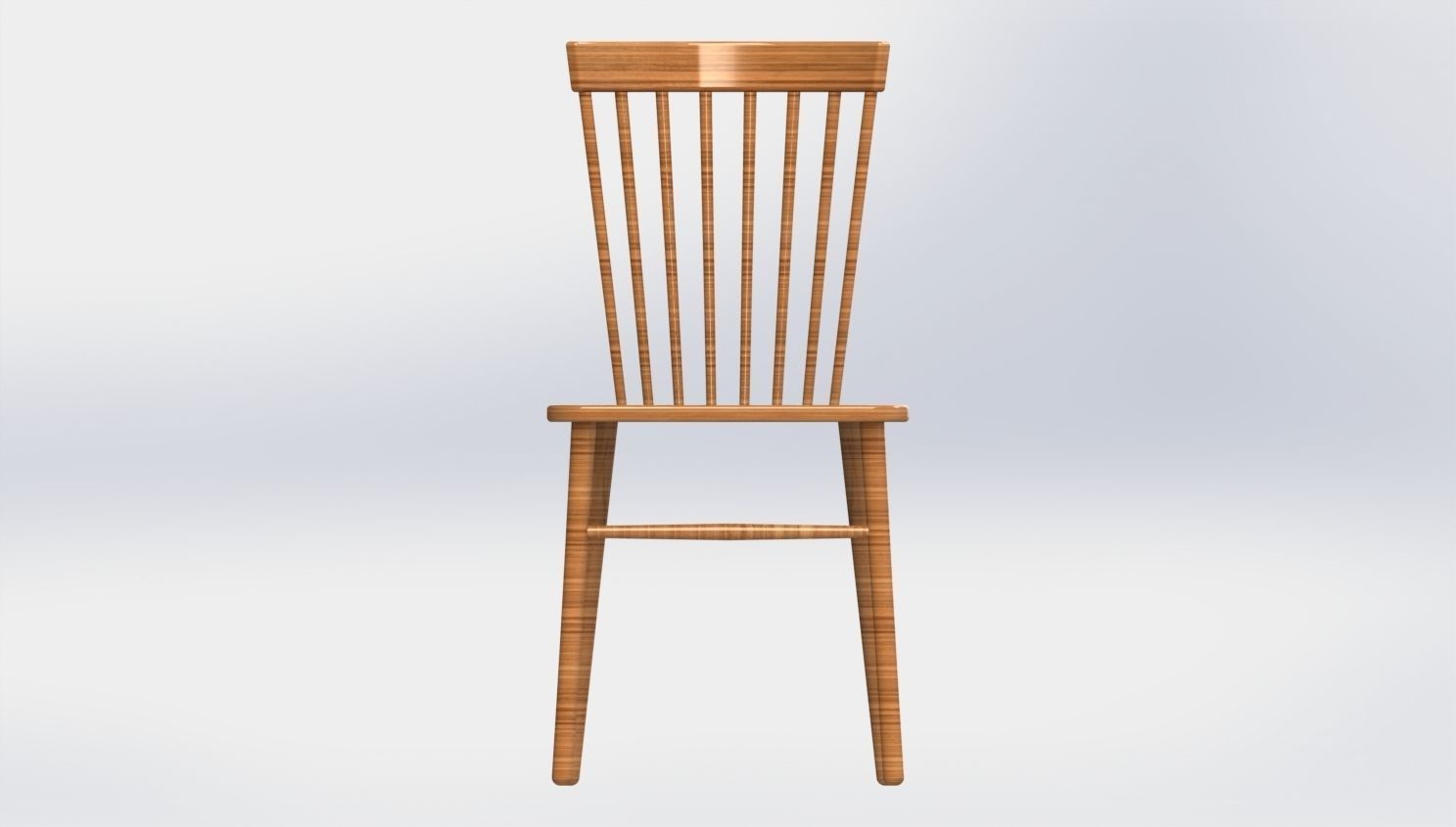 Dinning room chair 3d Model 3D model_4