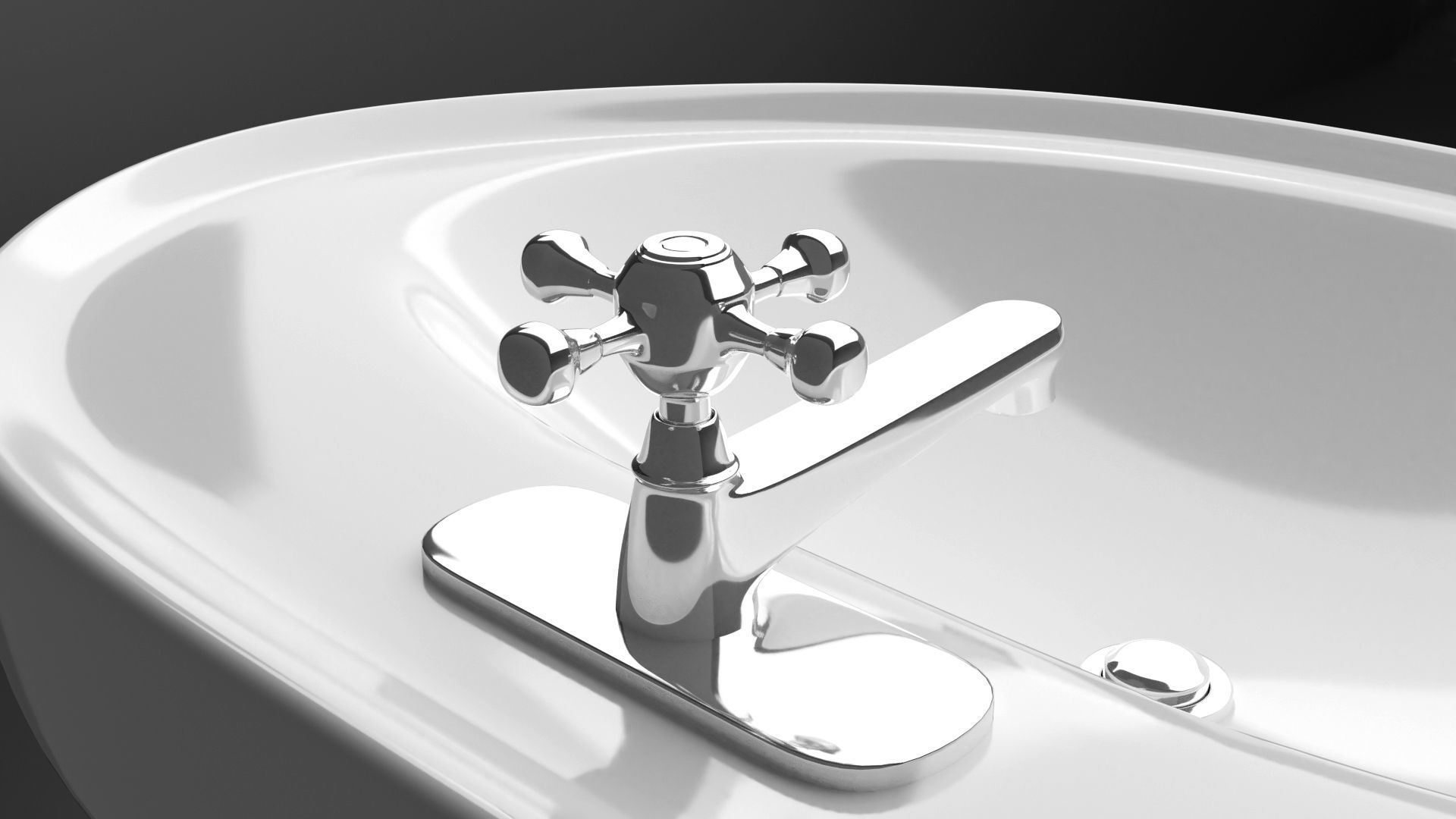 Bathroom Sink 3D model_1
