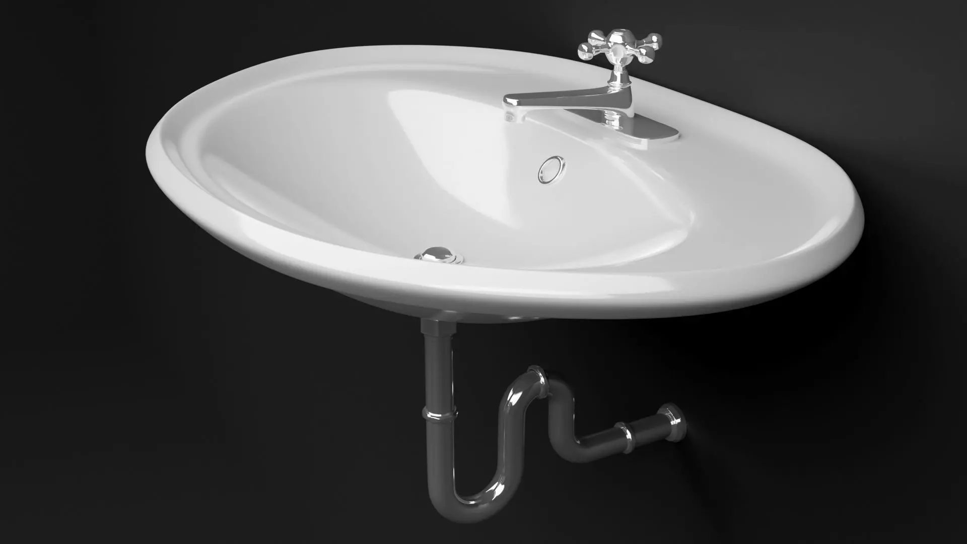 Bathroom Sink 3D model_0