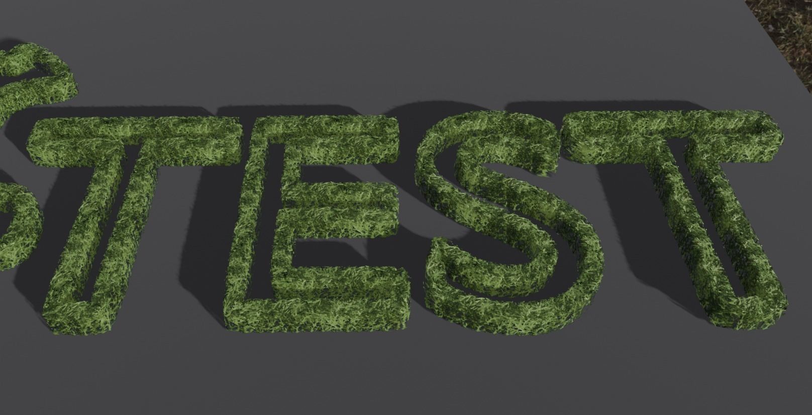 Low-Poly Boxwood Hedge Construction Kit Version 1 Low-poly 3D model_6