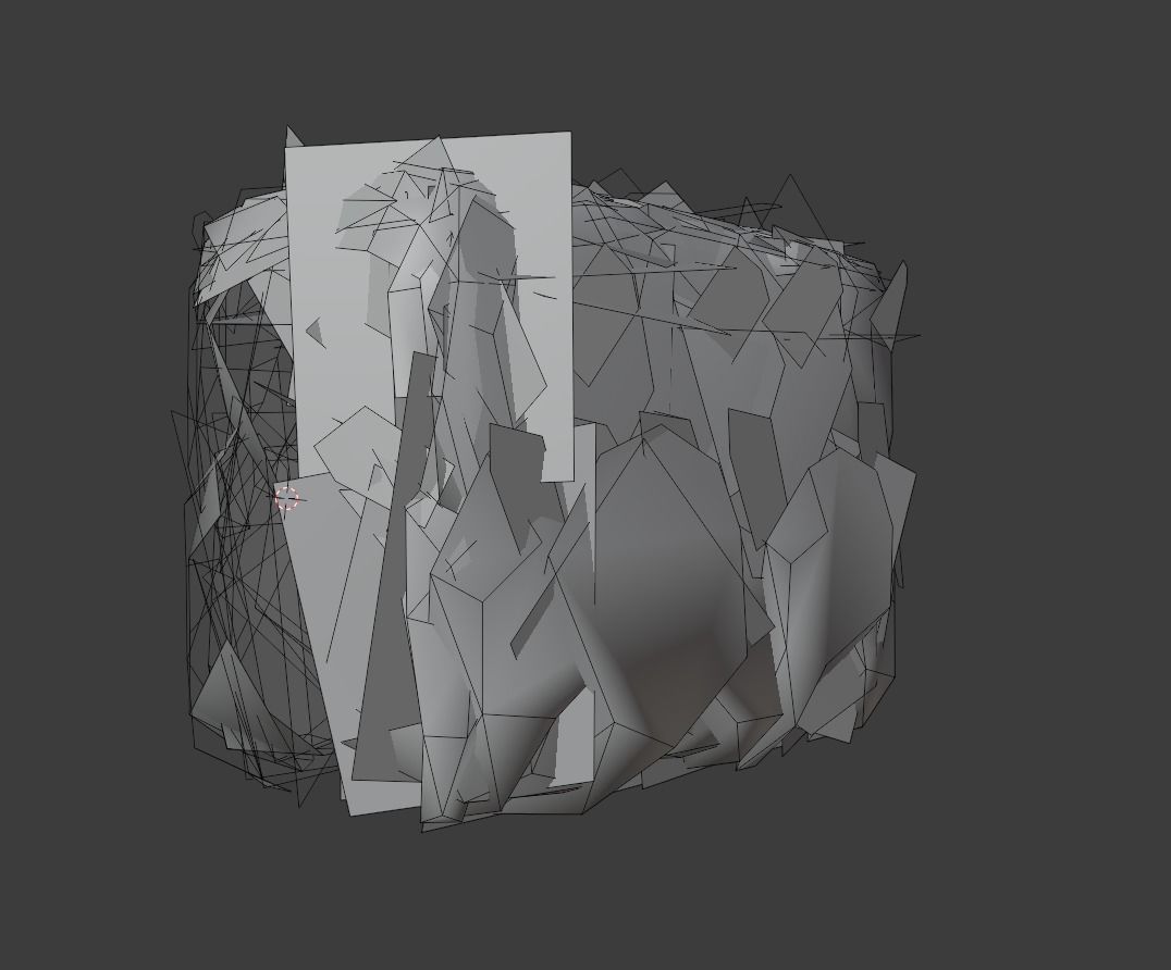 Low-Poly Boxwood Hedge Construction Kit Version 1 Low-poly 3D model_61