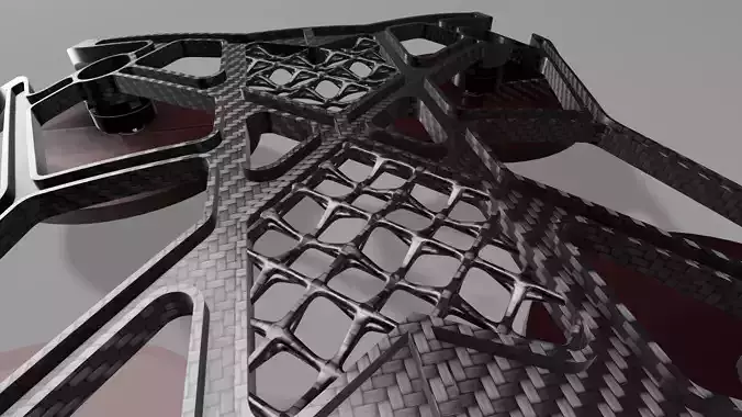 DRONE CHASSIS 3D model