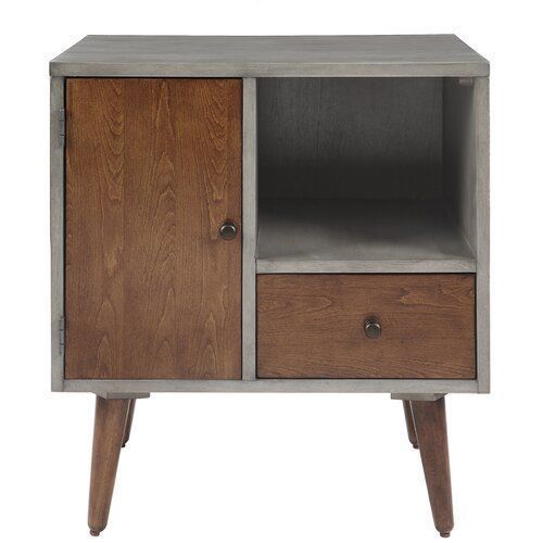 Muhammad Storage Drawer Nightstand 3D model_4