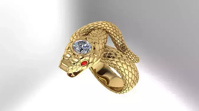snake ring