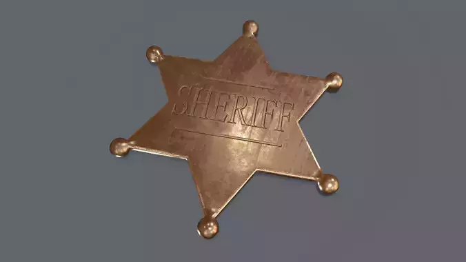 Sheriff badge