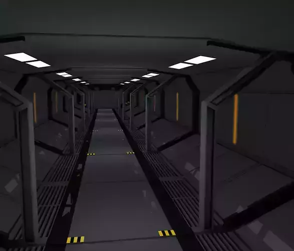 sci fi corridor