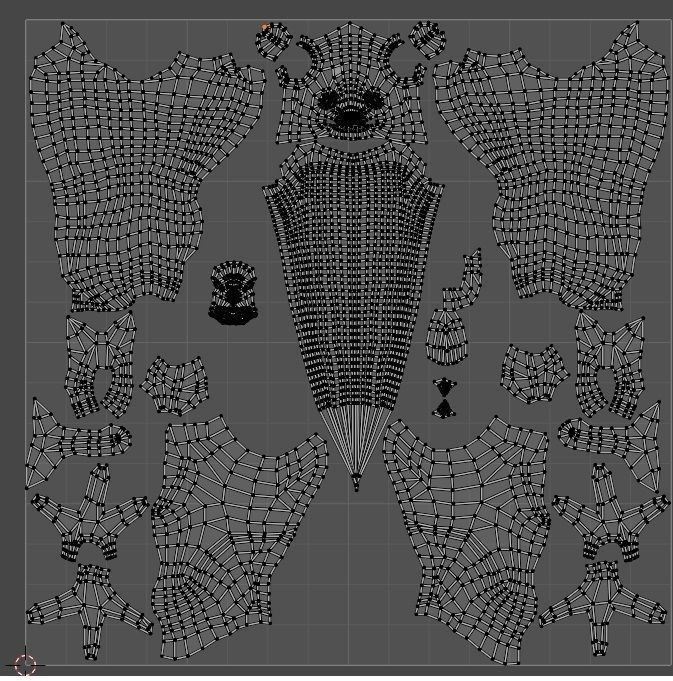 Bull Warrior Low-poly 3D model_14