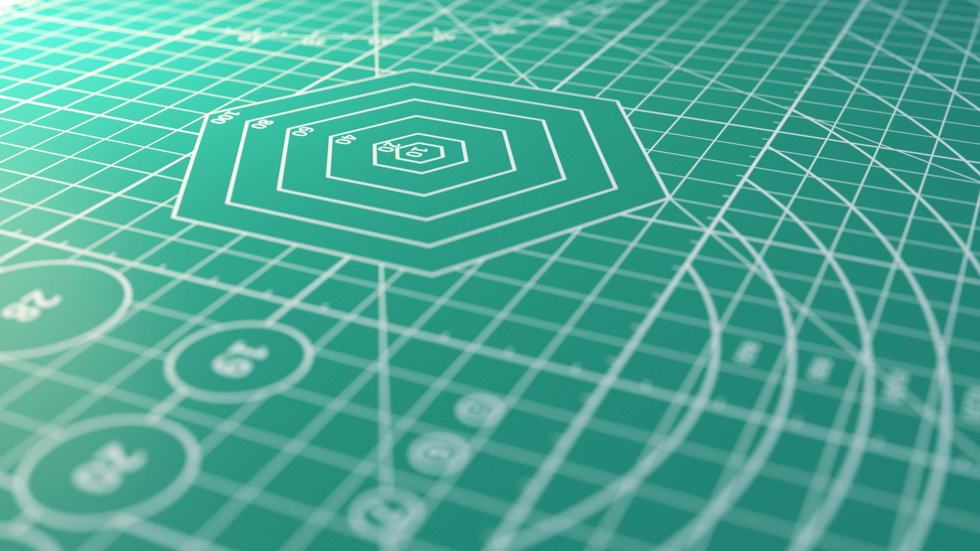 Cutter Mat Low-poly 3D model_1