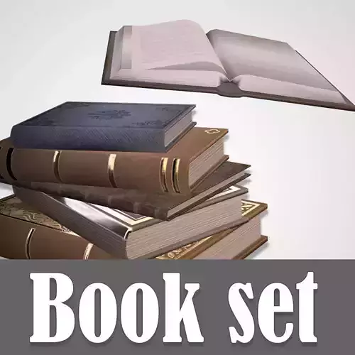 book set stack of books