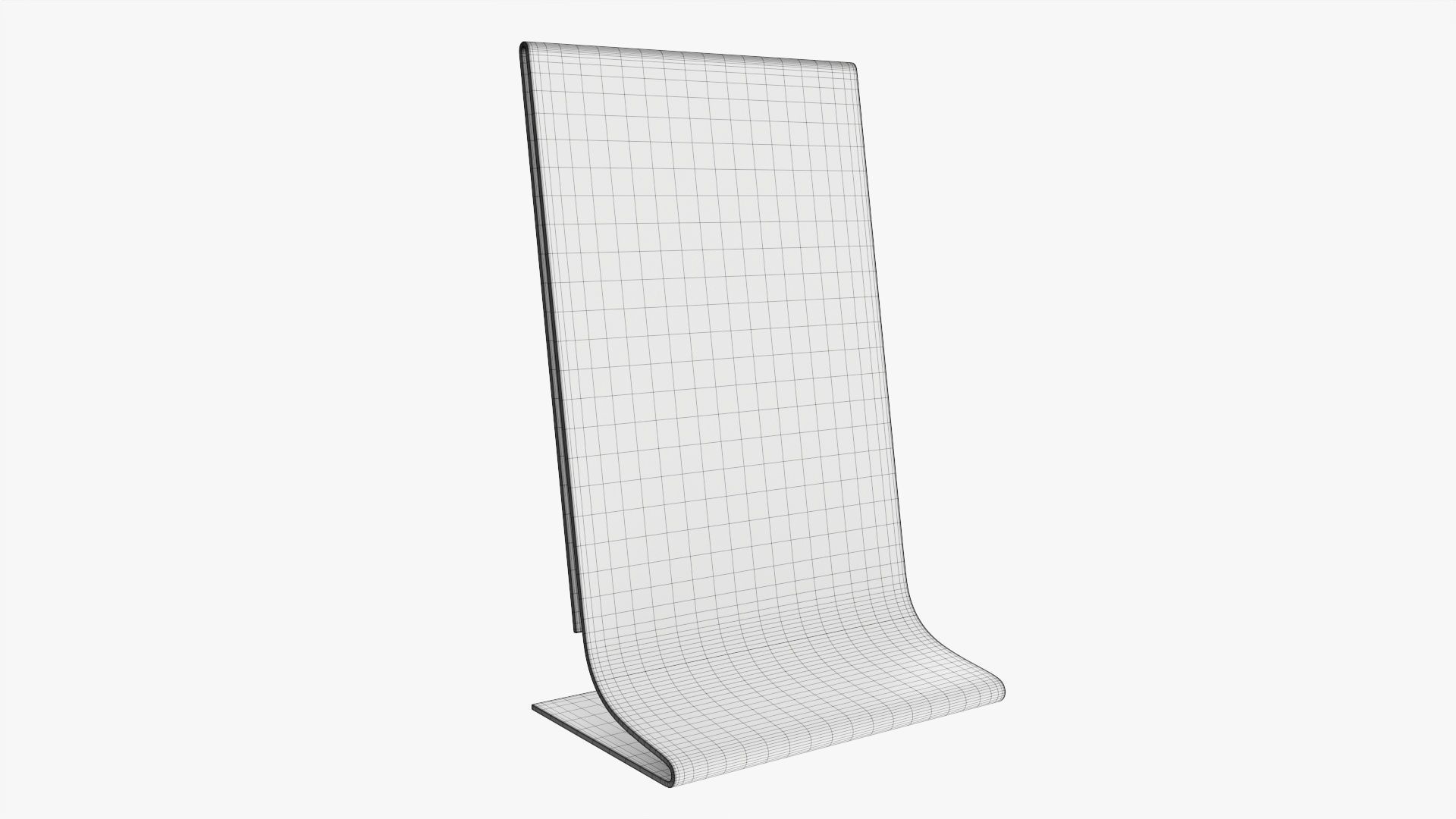 Table talker acrylic mockup 02 3D model_5