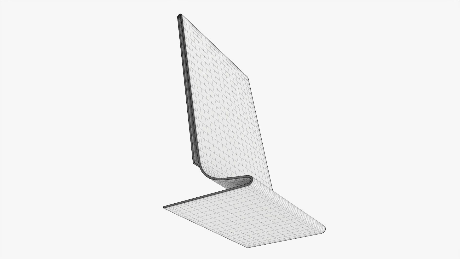 Table talker acrylic mockup 02 3D model_7