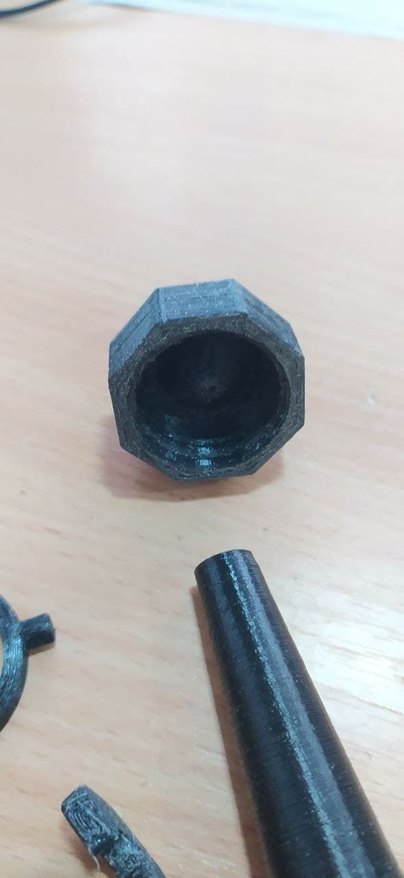 Steady Cam Floating handle  bottle cap for action camera GoPro 3D print model_11