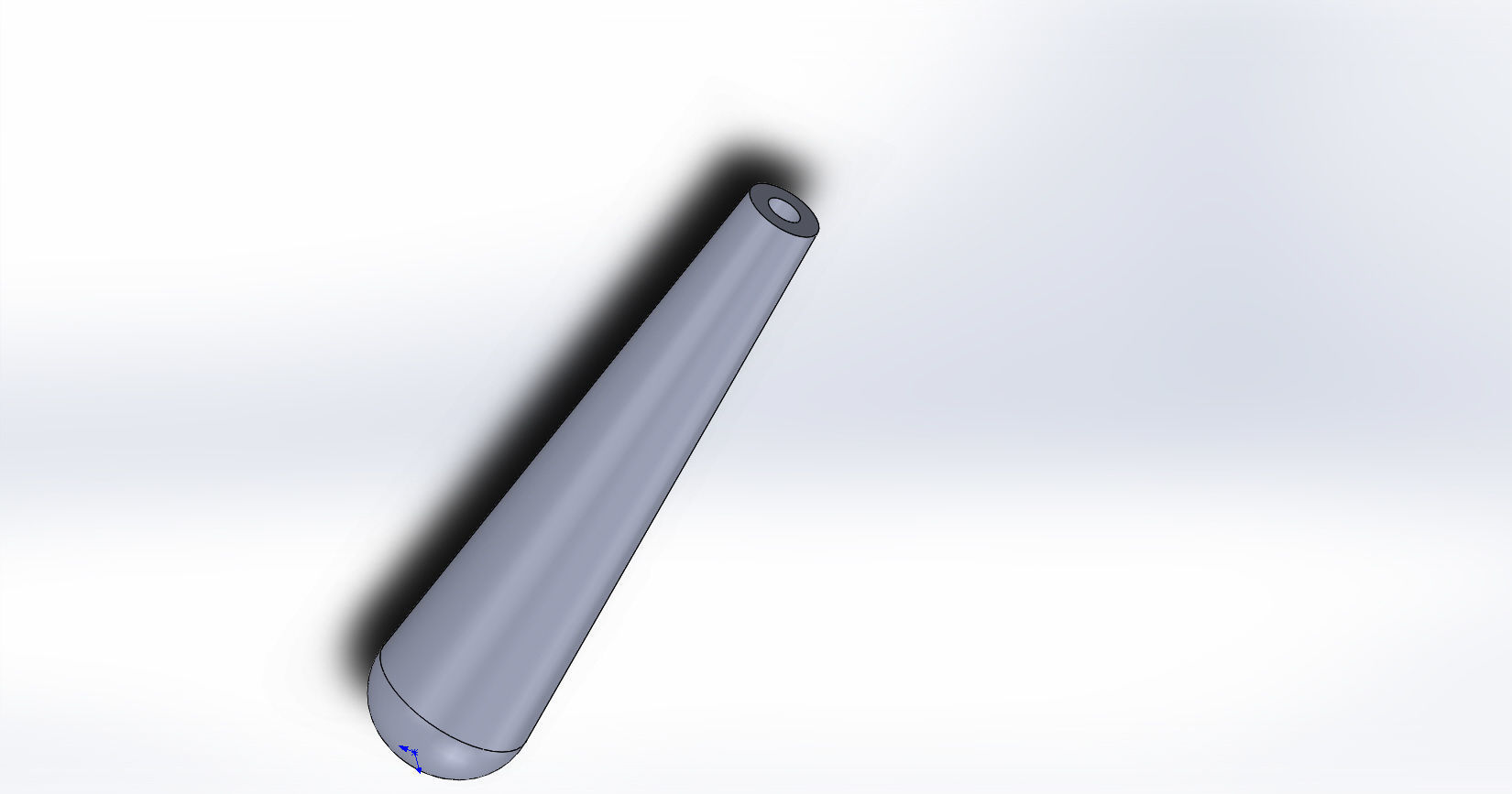 Steady Cam Floating handle  bottle cap for action camera GoPro 3D print model_4