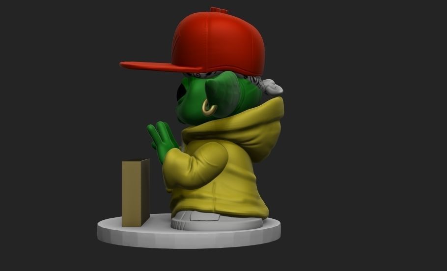 -Knowledge- The Fifth element of Hip-Hop 3D print model_1