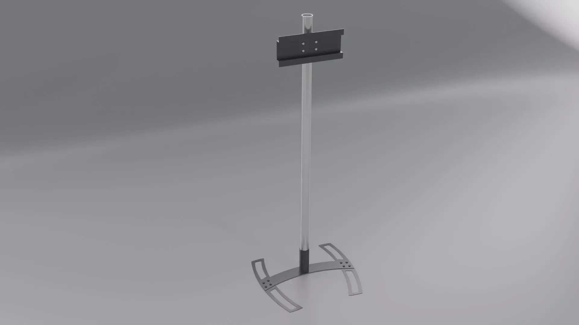 Pedestal para tvs 3D model_0