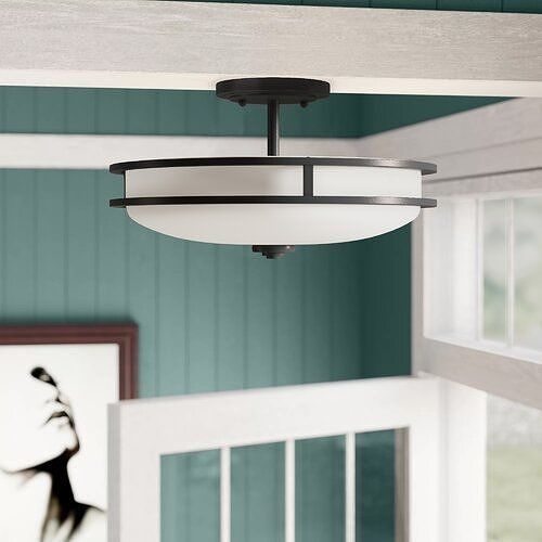 Roberson Light Semi Flush Mount 3D model