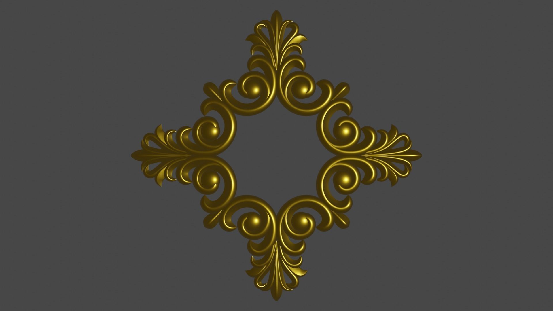 Decor 150x150x6 Free 3D print model_1