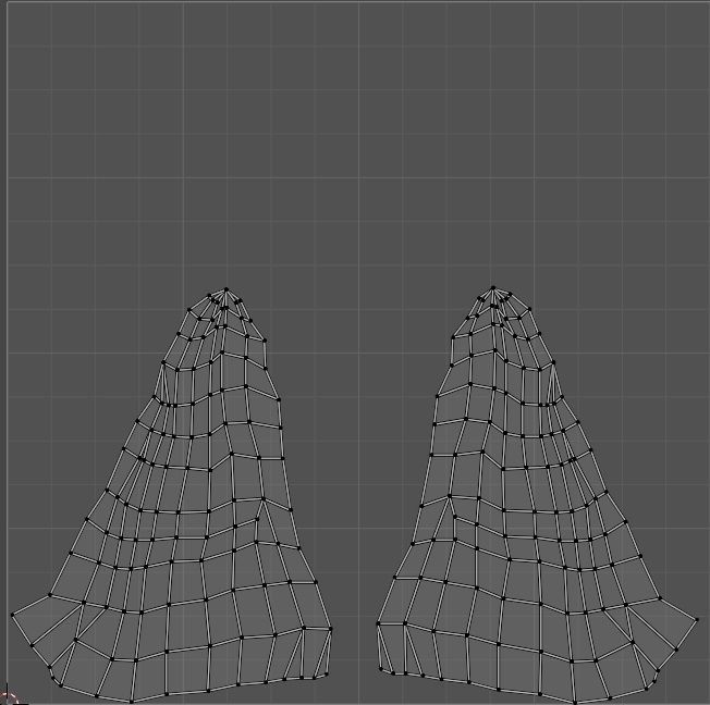 Cat and Bull of Partha Low-poly 3D model_36