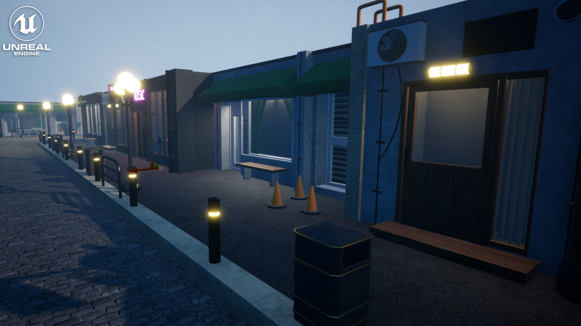 Stores Vol 1 For Unreal And Unity Low-poly 3D model_2