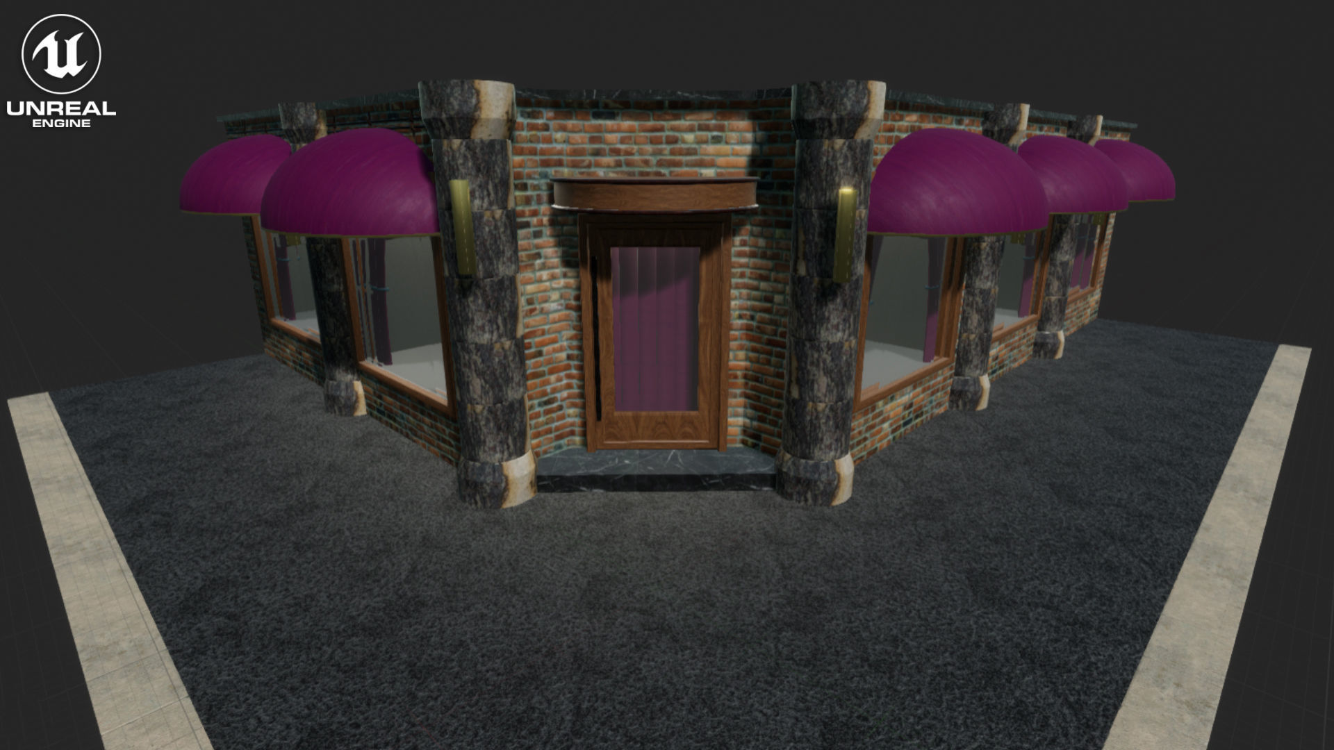 Stores Vol 1 For Unreal And Unity Low-poly 3D model_13