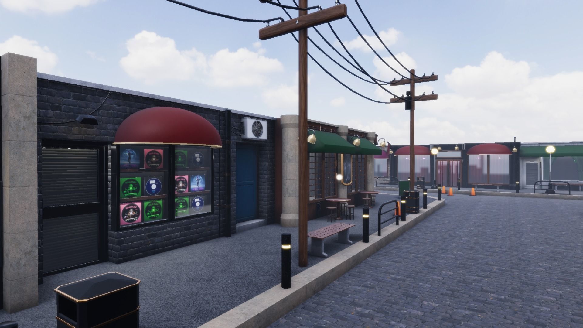 Stores Vol 1 For Unreal And Unity Low-poly 3D model_17