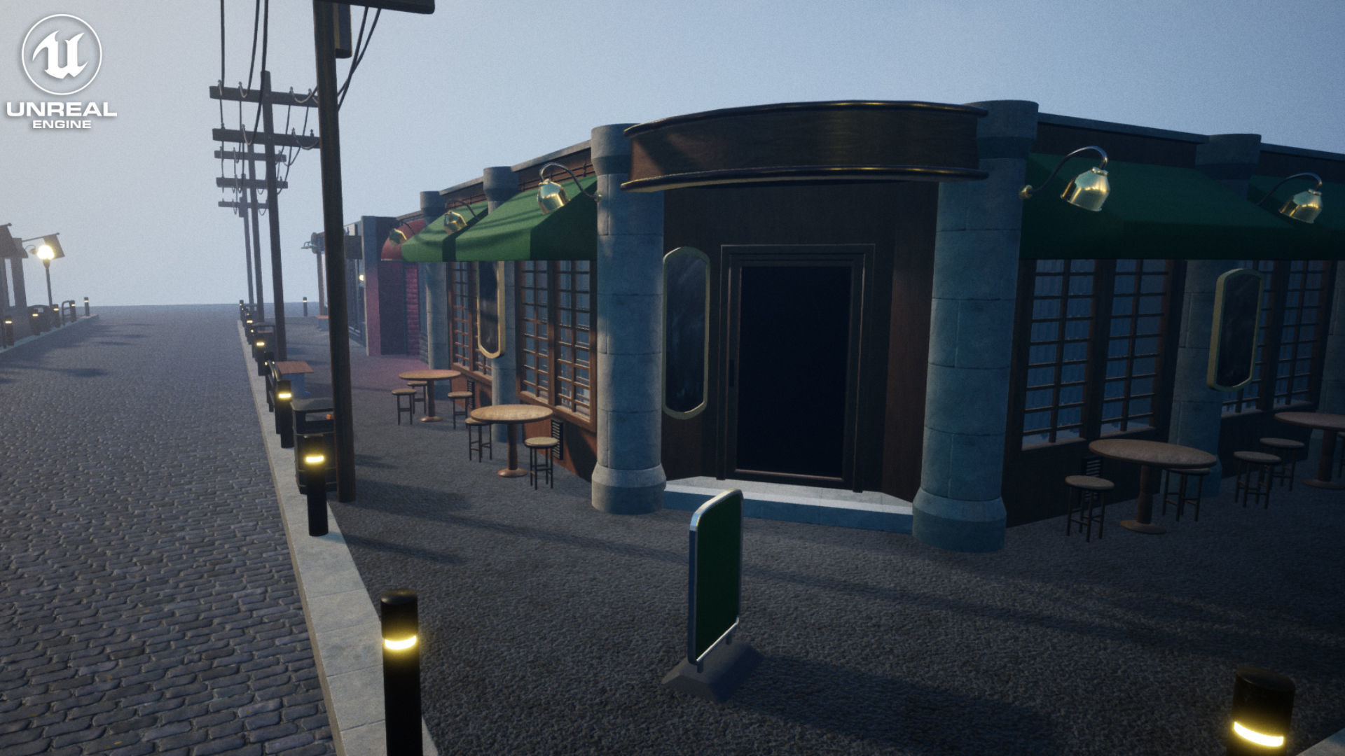 Stores Vol 1 For Unreal And Unity Low-poly 3D model_3