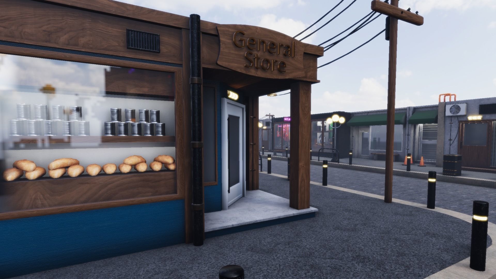 Stores Vol 1 For Unreal And Unity Low-poly 3D model_21
