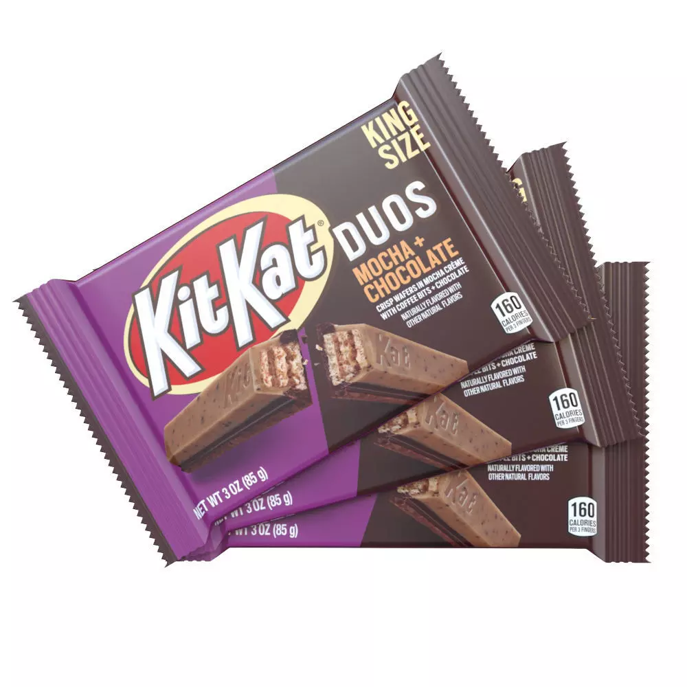Kit Kat Duos Mocha Chocolate Bar 3D model